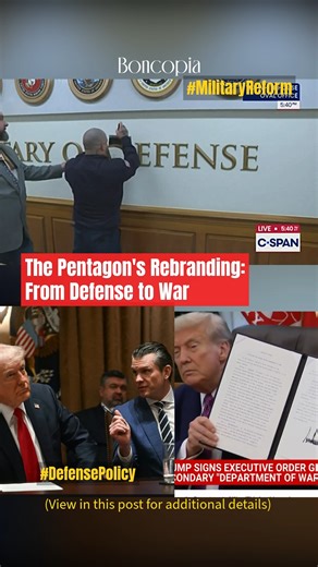 The Pentagon's Rebranding: From Defense to War In a surprising move, President Donald Trump has signed an executive order to rebrand the Department of Defense as the Department of War, a name last used in the 1940s. This decision, announced on September 5, 2025, aims to project strength and resolve, but it has sparked debate over its implications. The rebranding, costing an estimated $1 billion, involves changing signs, emblems, and even uniforms, reflecting a shift towards a "warfighting" ethos