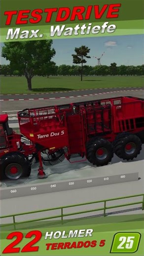LS25 / FS25 🚜 TESTDRIVE 💥 Depth 💥HOLMER TERRA DOS 5💥#ls25 #fs25