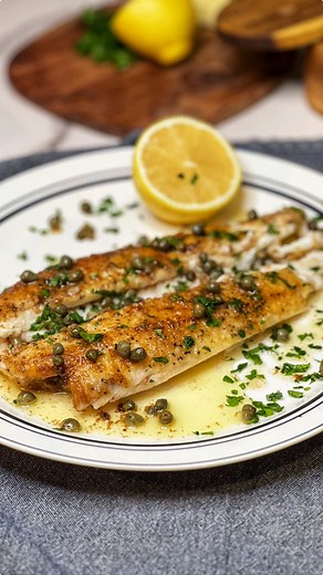 Easy Dover Sole Meunière Recipe with Lemon Butter Caper Sauce