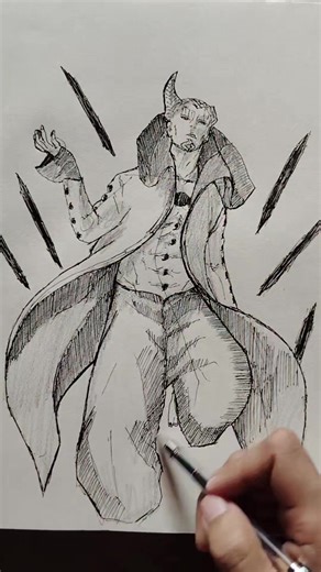 Dibujo de Isshiki Otsutsuki: Arte y Técnicas