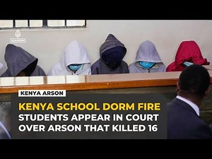 Nine girls held over Kenya school dorm fire as investigation continues