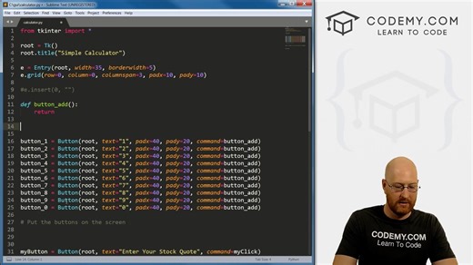 05.构建一个简单的计算器应用程序-PythonTkinterGUI教程[加音频字幕]