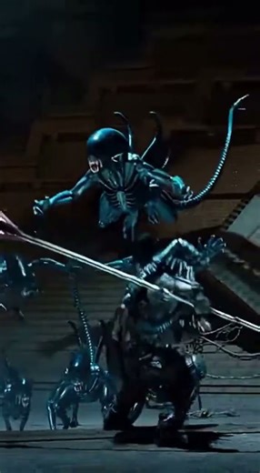 Predator's Ultimate Challenge: Deep Inside the Xenomorph Hive. #predator #yautja #alien #xenomorph