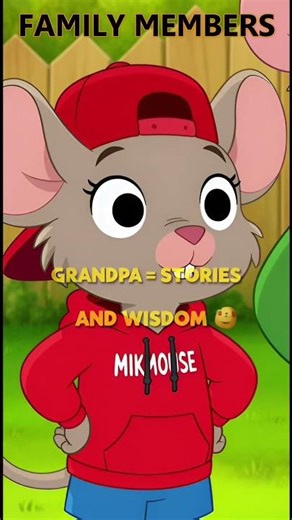🐭 Mic Mouse Family Members Part 1 | Mom, Dad, Grandma, Grandpa, Sister 👨‍👩‍👧‍👦