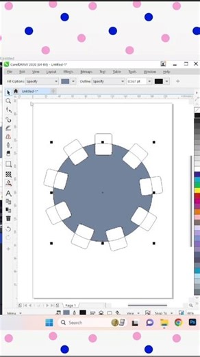 CorelDRAW Editing Ka Magic 😍 | Easy Design Editing #coreldraw #coreldrawinhindi