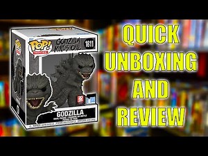GODZILLA MINUS ONE LIMITED EDITION ANIMATION EXPO 2025 FUNKO POP UNBOXING AND REVIEW