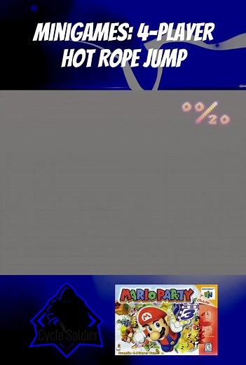 Mario Party - Hot Rope Jump #reels | 𝙲𝚢𝚌𝚕𝚎 𝚂𝚘𝚕𝚍𝚒𝚎𝚛