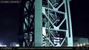 14K views · 125 reactions | LabSpacePadre: Tower Module 3 has been moved to the Launch Complex. #SpaceX | Frankie Olivo | Facebook