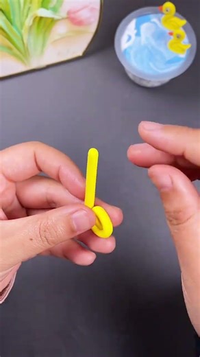 Don't throw away the jelly shell, let's make a 3D spring creative craft together!