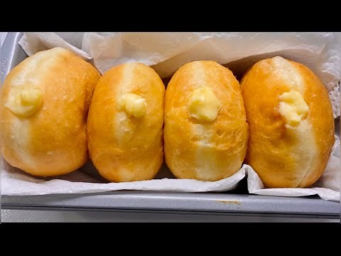 DONUTS | Melt In your Mouth Vanilla Cream Filled Donuts Recipe
