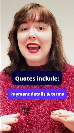 How to make a quote #smallbusiness