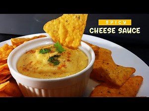 Spicy Cheese Sauce Recipe | Cheese Dip | - By Sanaa`s Lifestyle