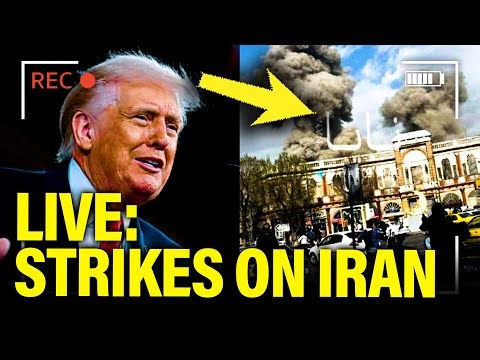 LIVE: TRUMP GOES TO WAR WITH IRAN!!!
