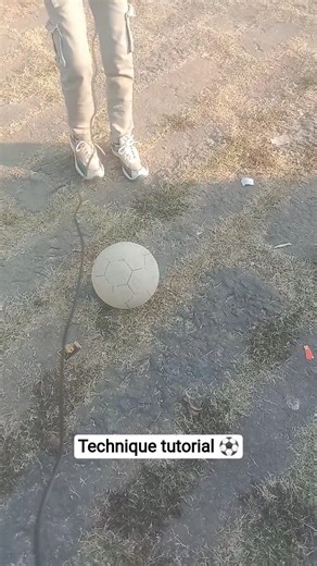 a technique tutorial⚽#shorts #football