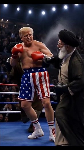 trump vs khomani #shorts
