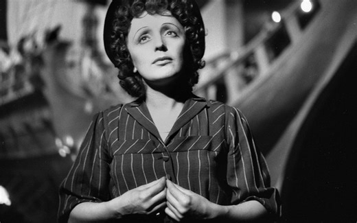 Edith Piaf, the "Little Sparrow" in America