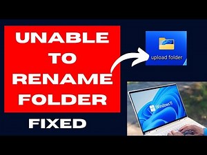 Unable to Rename file Error on Windows 11 / 10
