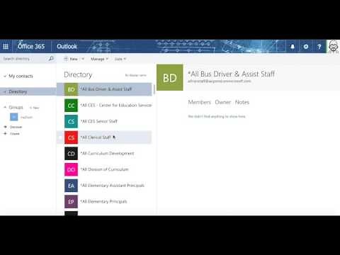 People App in Office 365