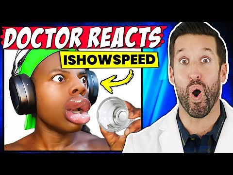 ER Doctor REACTS to IShowSpeed DUMBEST Injuries