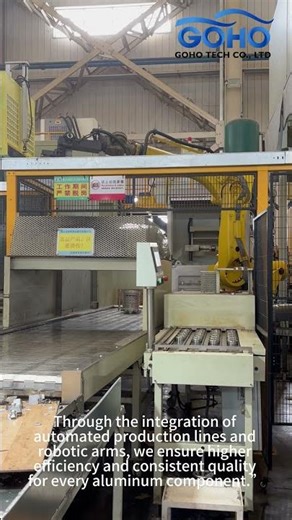 Aluminum die casting robotic arm automation