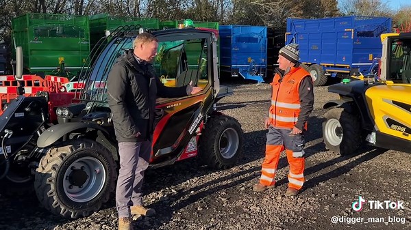 Exploring the Manitou ULM Compact Telehandler in Cheshire