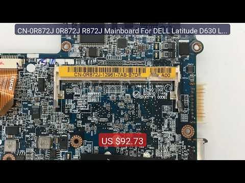 CN-0R872J 0R872J R872J Mainboard For DELL Latitude D630 Lapto... — Amazing Value 2026 | Must Have!
