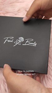 Cluster Eyelash Extension Kits DIY Lash Cluster D Curl Segment Lash Extens DIY Cluster Lash Kit