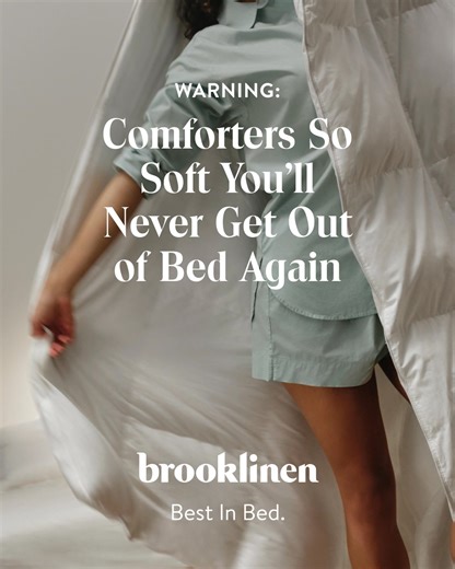 Breathable, made to last, and no bunching. With loops to keep your duvet in place all night long, shop premium comforters for superior softness. | Brooklinen