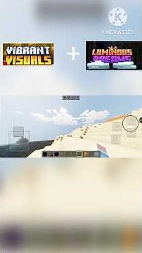 Minecraft bedrock luminus dreans + vibrant visuals