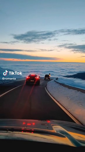 Did you know that Transalpina is the highest road in Romania? 💬 Transalpina - where the road takes you higher than the clouds.☁️🚗 Video by ms.florent