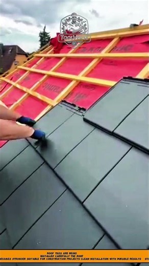Modern Roof Tile Installation – Efficient Roofing Process for Durable Building Protection