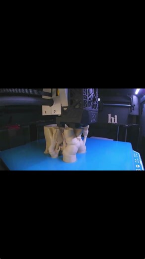 3D Printed Saber-Toothed Cat (Smilodon) Skull. #SaberTooth #Skull #Paleontology