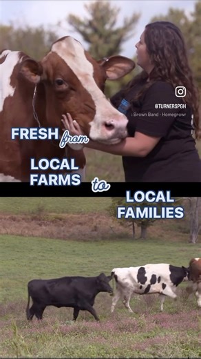 2K views · 50 reactions | We partner exclusively with local, family owned farms right here in Western, PA. Our farm partners work tirelessly to cultivate their land and take great care of their animals. That’s why we’re able to produce the freshest, best tasting dairy products! 拏#nationaldairymonth | Turner Dairy Farms | Facebook