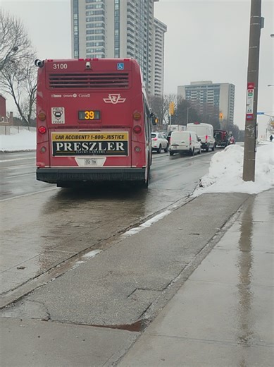 39 Finch East to Finch Station Nova Bus LFS 2018 - 3100 @Toronto Transit Commission @Toronto Transit Changes