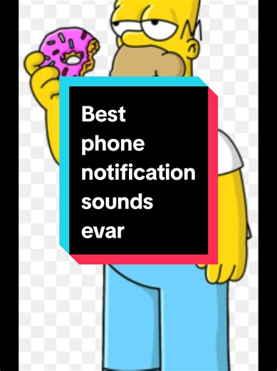 I am proud to introduce the best notification sounds evar. 1. Homer Simpson. 2. Baymax. Timing is everything and these two hit it out of the park every time. If you need help finding them, comment. #funny #Comedy #Fanpool #phonenotifications