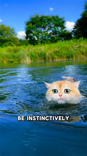 Why cats play with water #catwaterplay #felinecuriosity #cat