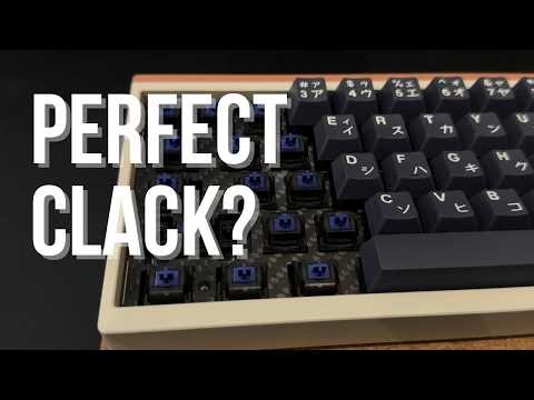 Keygeek B1 - Are These The Perfect Clacky Keyboard Switches? | ASMR