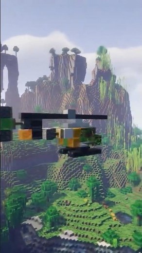 How to build a functional HELICOPTER in Minecraft! 🚁 #minecraft #minecraftbeauty #minecraftbuilding