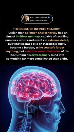 The Man Who Couldn’t Forget Anything