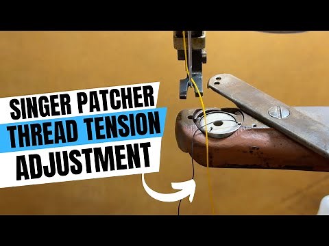 Singer 29 Patcher, Thread tension
