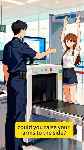 Airport Security Fail! 🚨 Forgot My Belt! #TravelEnglish