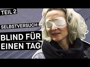 Selbstversuch: Wie meistert Ari ihren Alltag blind? (Teil 2) || PULS Reportage