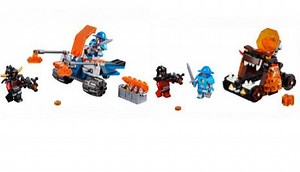 Comment on this post to enter for a chance to win a prize pack featuring Chaos Catapult and Knighton Battle Blaster, 2 buildable vehicles from LEGO Nexo Knights. One lucky winner will get this combo—a $25 value—for FREE. Come back to our Facebook page all week long for more Build-A-Palooza giveaways featuring LEGO Nexo Knights. | YoYo.com