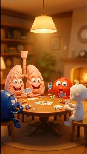 MediToonX 360 erklärt: Lunge Teil 3 - Diaphragma #medizin #lernenmitspaß #lunge #anatomie