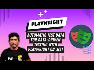 Automatic Test Data Creation for DDT in Playwright with C# .NET