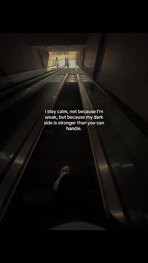 Unleashing My Dark Side: The Strength of Calmness
