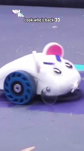 Danger Mouse! Pawsitively Hissterical’s mini mouse bot, that was made from a computer mouse is now a full sized horizontal spinner fighting robot in its own right called: Revenge of Mouse Mouse #nhrl #engineering #dangermouse #penfold #battlebots #battlebot #robotwars #mouse #logitech #cat #catsoftiktok #protecttranskids #lgbt #lgbt🌈 #🏳️‍⚧️ #loveislove #silly #sillygooseenergy