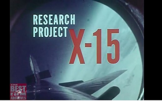 The X-15 Rocket Plane documentary film from 1962