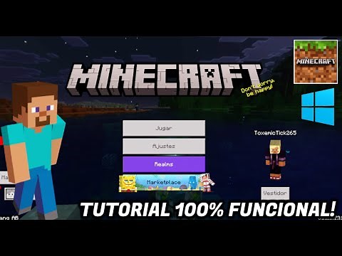 Como Instalar Minecraft Bedrock En WINDOWS 10 Y 11 ACTUALIZADO 2026 (Funciona 100%)