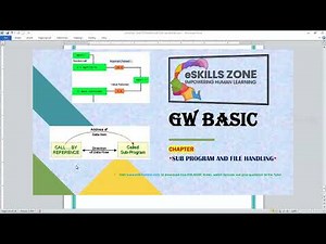 GW BASIC Lecture 7 LOG FUNCTION PROGRAMS # 1 & 2